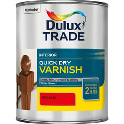 Dulux Trade Quick Dry Varnish Satin Red 1 L