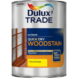 Dulux Trade Quick Dry Woodstain Yellow Base 1 L