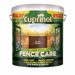 Cuprinol - Less Mess Fence Care 6L - Rustic Brown
