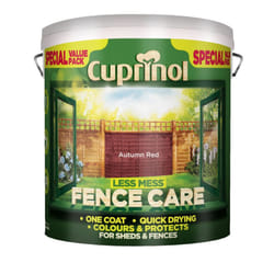Cuprinol - Less Mess Fence Care 6L - Autumn Red