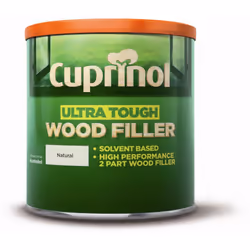 Cuprinol Ultra Tough Wood Filler , Natural, 0.75 kg, Building, Decking, Fence, Furniture, Shed, Solvent-based, 0.5 h, Workabl ...