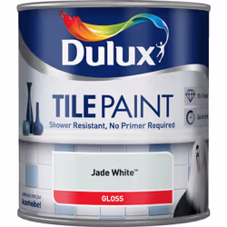 Dulux Tile Paint , Paint, Ready mixed, Tile, Teal, Gloss, 0.6 L