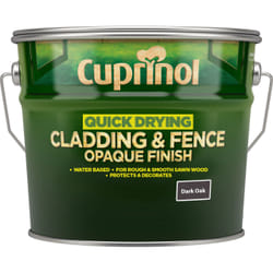 Cuprinol Quick Drying Cladding & Fence Opaque 10 L