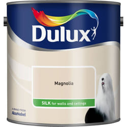 Dulux Silk Emulsion | Wall Paint - Magnolia, 2.5L