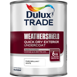 Dulux Trade Weathershield Quick Dry Exterior Undercoat 1 L