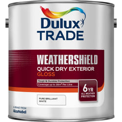 Dulux Trade Weathershield Quick Dry Exterior Gloss 2.5 L
