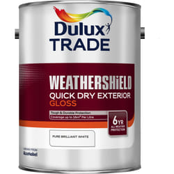 Dulux Trade Weathershield Quick Dry Exterior Gloss 5 L