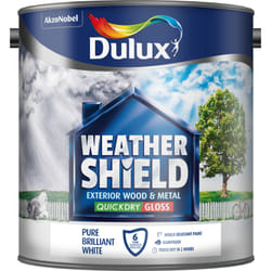 Dulux Weathershield Quick Dry Exterior Gloss 2.5 L