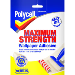 Polycell Maximum Strength Wallpaper Adhesive 10 Rolls