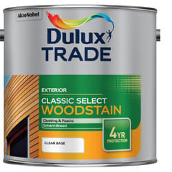 Dulux Trade Classic Select Woodstain Clear Base 2.5 L