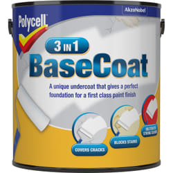 Polycell 3 in 1 Basecoat 2.5 L