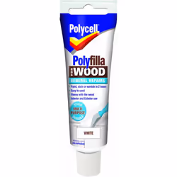 Polycell - Polyfilla Wood General Repair - White Tube 75gm