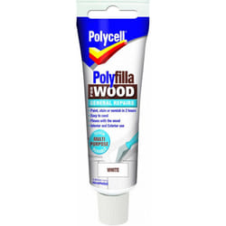 Polycell - Polyfilla Wood General Repair - White Tube 75gm