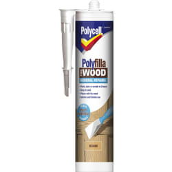 Polycell Polyfilla for Wood General Repairs Cartridge Medium 0.48 kg