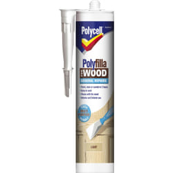 Polycell Polyfilla for Wood General Repairs Cartridge Light 0.48 kg