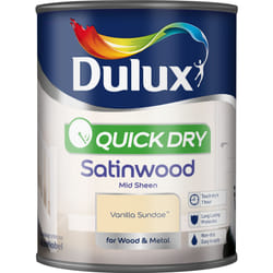 Dulux Quick Dry Satinwood 0.75 L