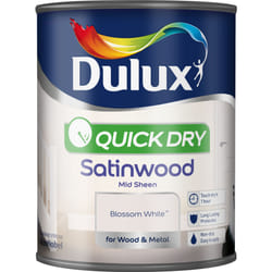 Dulux Quick Dry Satinwood 0.75 L