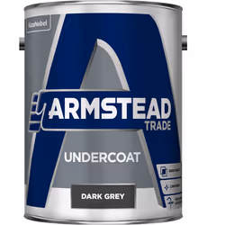 Armstead Trade Undercoat , Wall, Ready mixed, Grey, Dark Grey, Solvent-based, Matt