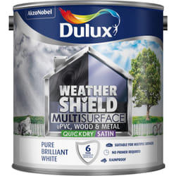 Dulux Weathershield Multisurface Quick Dry Satin 2.5 L