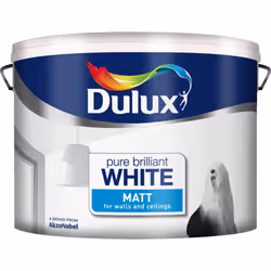 Dulux - Matt 10L - Pure Brilliant White