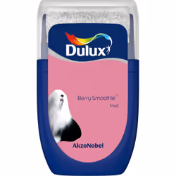 Dulux Colour Tester , Paint tester, Ready mixed, Ceiling, Wall, Red & Pink, Matt, 0.03 L