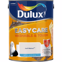 Dulux Easycare Washable & Tough Matt , Paint, Ready mixed, Ceiling, Wall, Cool neutral, Matt, 5 L