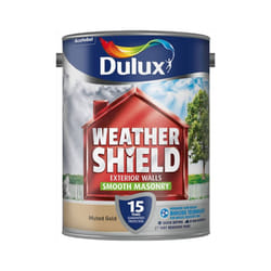 Dulux - Weathershield Smooth Masonry Paint 5L - Muted Gold