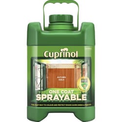 Cuprinol Sprayable Fence Treatment 5L - Autumn Gold