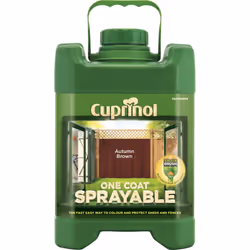 Cuprinol Sprayable Fence Treatment 5L - Harvest Brown
