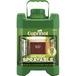 Cuprinol Sprayable Fence Treatment 5L - Harvest Brown
