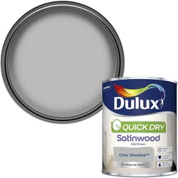 Dulux Quick Drying Satinwood 750ml Chic Shadow