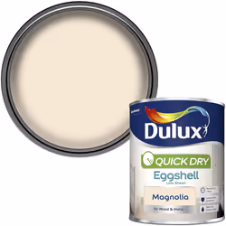 Dulux Quick Drying Eggshell 750ml Magnolia