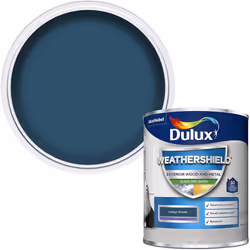 Dulux Weathershield Exterior Satin 750ml Indigo Shade