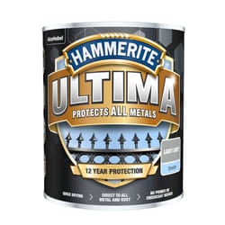 Hammerite Ultima Smooth Metal Paint Light Grey 750ml