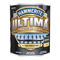 Hammerite Ultima Metal Paint Matt Dark Grey 750ml