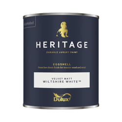 Dulux Heritage Eggshell Emulsion Paint 750ml - Wiltshire White