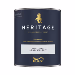 Dulux Heritage Eggshell Emulsion Paint 750ml - Lead White