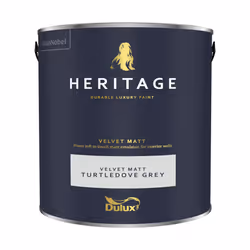 Dulux Heritage Velvet Matt 125ml Tester Pot - Turtledove Grey