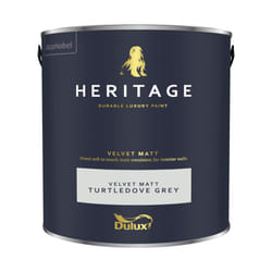 Dulux Heritage Velvet Matt 125ml Tester Pot - Turtledove Grey