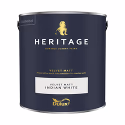 Dulux Heritage Velvet Matt 125ml Tester Pot - Indian White