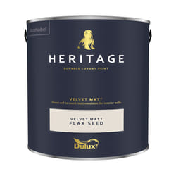 Dulux Heritage Velvet Matt 125ml Tester Pot - Flax Seed