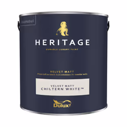Dulux Heritage Velvet Matt 125ml Tester Pot - Chiltern White