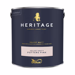Dulux Heritage Velvet Matt 125ml Tester Pot - Potters Pink