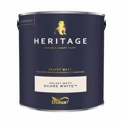 Dulux Heritage Velvet Matt 125ml Tester Pot - Ochre White