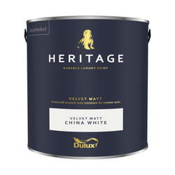 Dulux Heritage Velvet Matt 125ml Tester Pot - China White