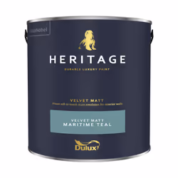Dulux Heritage Velvet Matt 125ml Tester Pot - MaritimeTeal