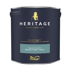 Dulux Heritage Velvet Matt 125ml Tester Pot - MaritimeTeal