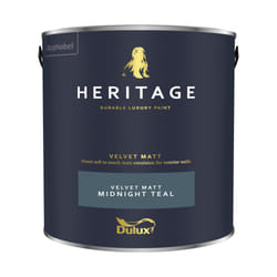 Dulux Heritage Velvet Matt 125ml Tester Pot - Midnight Teal