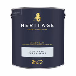 Dulux Heritage Velvet Matt 125ml Tester Pot - Clear Skies