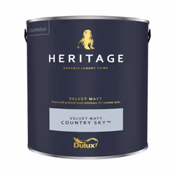Dulux Heritage Velvet Matt 125ml Tester Pot - Country Sky